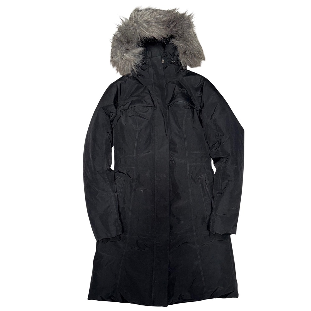 The North Face Arctic Parka XS Black Goose Down Winter Coat Gorpcore Puffer Warm